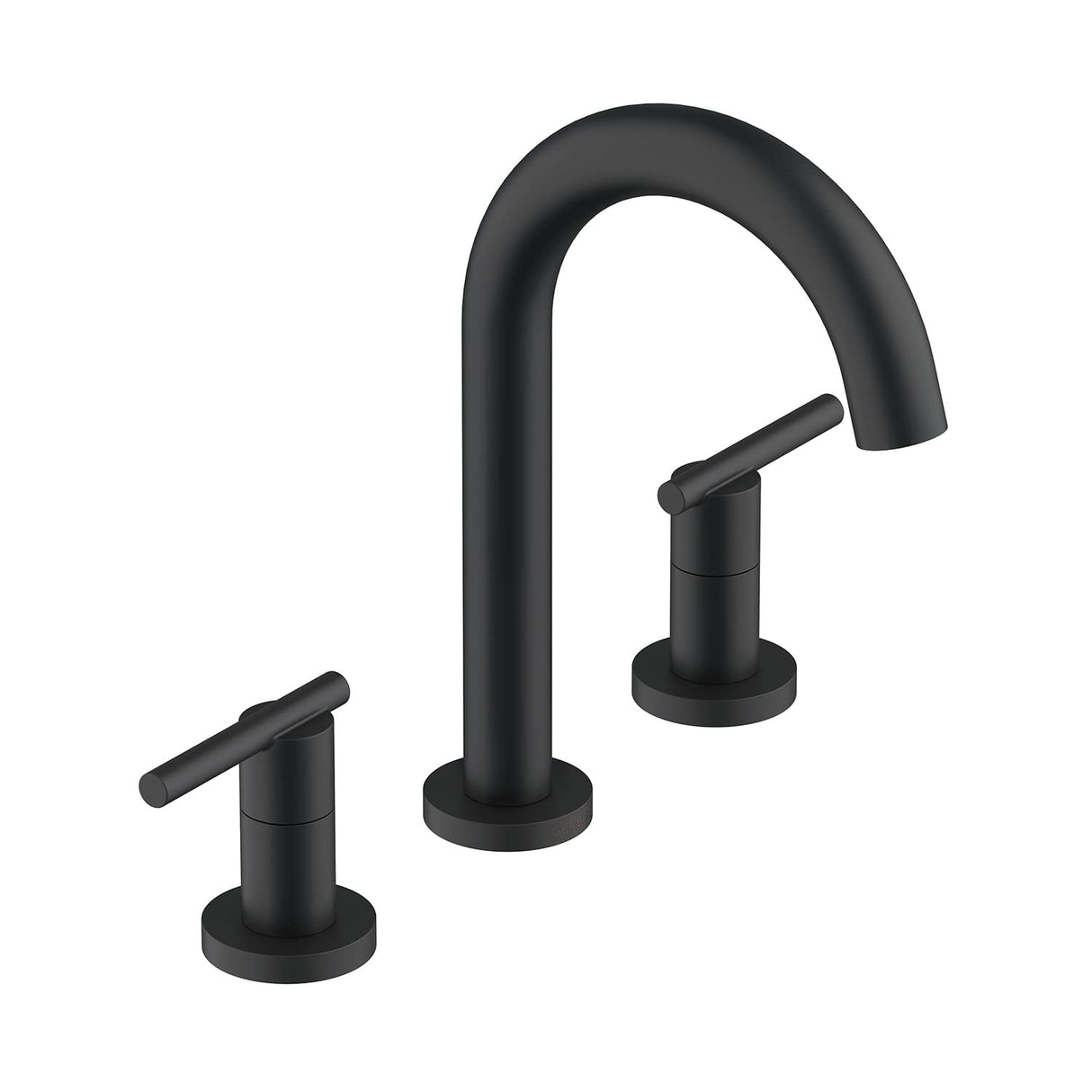 Gerber D303658BS Parma Two Handle Widespread Lavatory Faucet - Satin Black