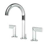 Newport Brass NB2480-26 Priya Polished Chrome Widespread Lavatory Faucet, Lever Handles