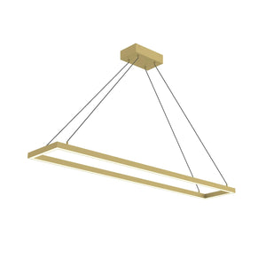 Kuzco PD88548-BG PIAZZA RECTANGULAR 48