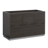 Fresca FCB8448GO Fresca Valencia 48" Gray Oak Free Standing Single Sink Modern Bathroom Cabinet