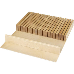 Hardware Resources KO18-B21 18" Drop-In Knife Block Drawer Insert