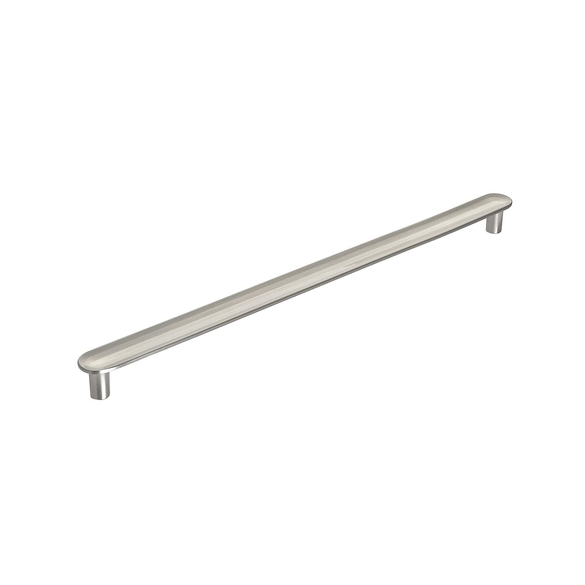 Amerock Cabinet Pull Satin Nickel 10-1/16 inch (256 mm) Center to Center Concentric 1 Pack Drawer Pull Drawer Handle Cabinet Hardware