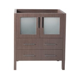 Fresca FCB6230GO Fresca Torino 30" Gray Oak Modern Bathroom Cabinet