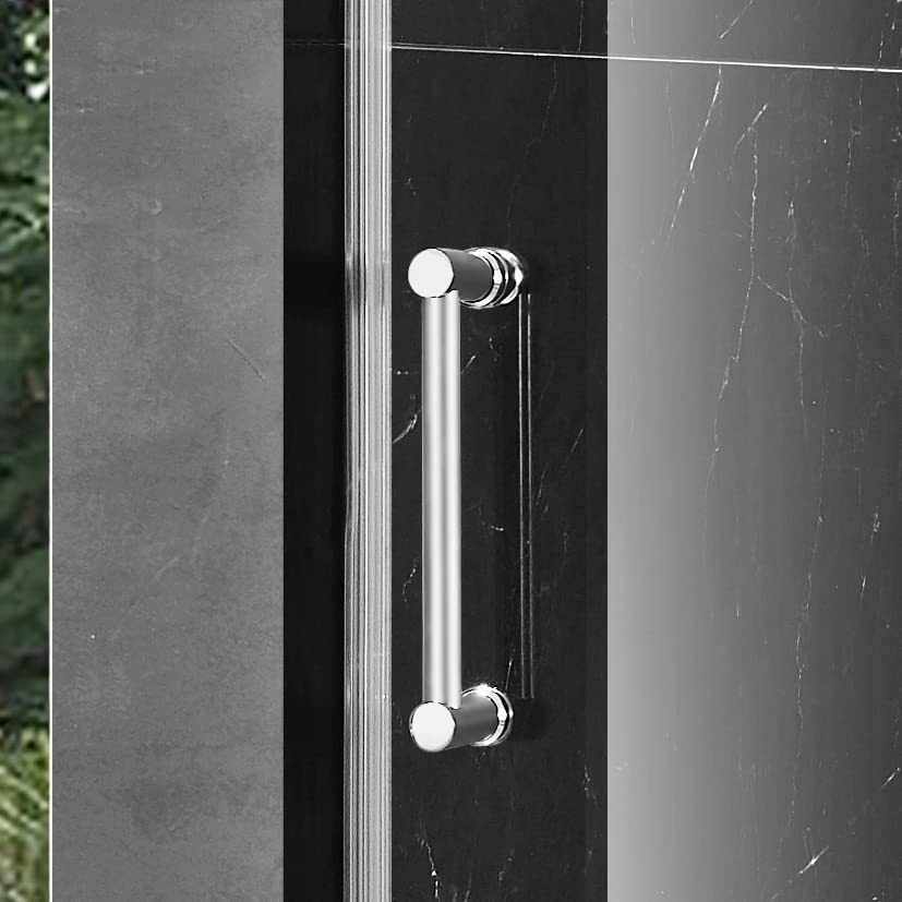 Elegant 48'' * 76'' Frameless Shower Door with Finish in Gold