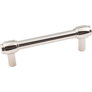 Jeffrey Alexander 885-96NI 96 mm Center-to-Center Polished Nickel Hayworth Cabinet Bar Pull