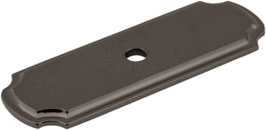 Jeffrey Alexander B812-SBN 2-13/16" Satin Black Nickel Knob Backplate