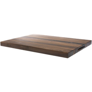 John Boos WAL-R02-3 & Co. Reversible Walnut Cutting Board , Black 24X18X1.5 WAL-EDGE GR-REV-PK OF 3