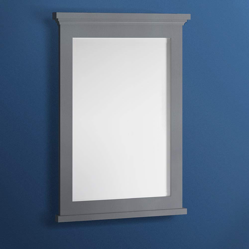 Fresca FMR2427WHM Fresca Windsor 27" Matte White Bathroom Mirror