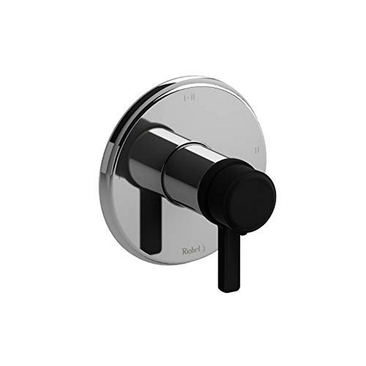 Riobel TMMRD23JCBK 2-Way Type T/P (Thermostatic/Pressure Balance) coaxial Valve Trim, CBK