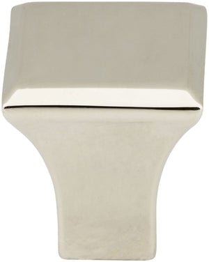 Jeffrey Alexander 972S-SN 7/8" Overall Length Satin Nickel Square Marlo Cabinet Knob