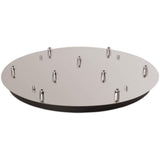 Kuzco CNP09AC-BN 9 Head Canopy SSL/SVT Wire BR-NICK