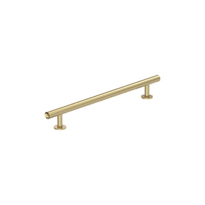 Amerock Cabinet Pull Golden Champagne 7-9/16 in (192 mm) Center-to-Center Drawer Pull Radius Kitchen and Bath Hardware Furniture Hardware