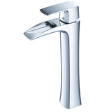 Fresca FFT3072CH Fresca Fortore Single Hole Vessel Mount Bathroom Vanity Faucet - Chrome