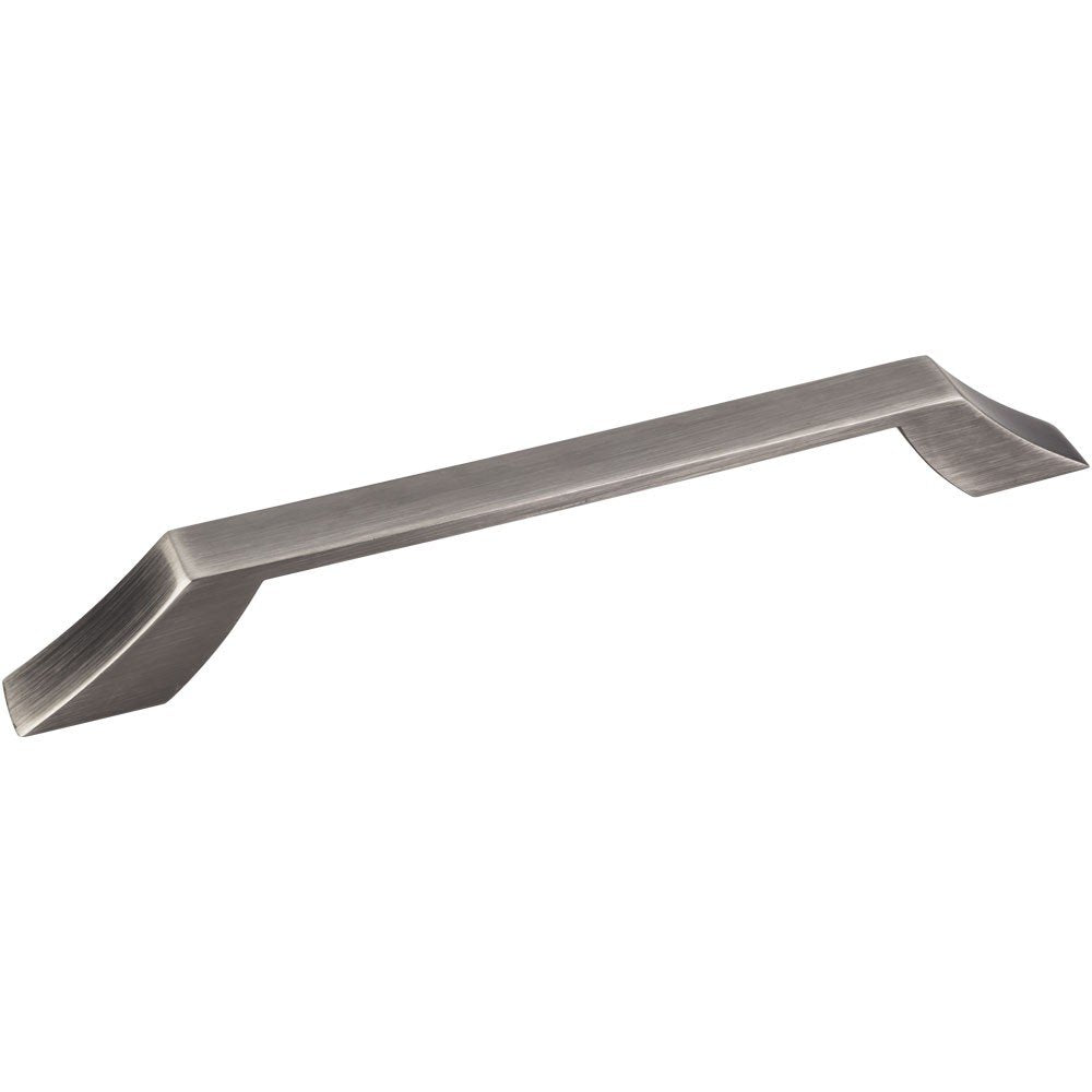 Jeffrey Alexander 798-160BNBDL 160 mm Center-to-Center Brushed Pewter Square Royce Cabinet Pull