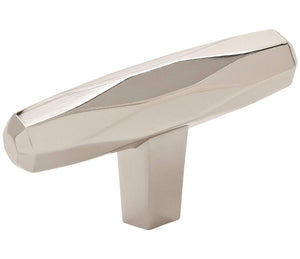 Amerock Cabinet Knob Polished Nickel 2-1/2 inch (64 mm) Length St. Vincent 1 Pack Drawer Knob Cabinet Hardware