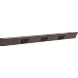 Task Lighting TRS30-3B-BZ-RS 30" TR Switch Series Angle Power Strip, Right Switches, Bronze Finish, Black Switches and Receptacles