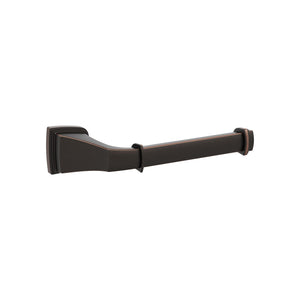 Amerock BH36031ORB Oil Rubbed Bronze Single Post Toilet Paper Holder 7-7/8 in. (200 mm) Length Toilet Tissue Holder Revitalize Bath Tissue Holder Bathroom Hardware Bath Accessories