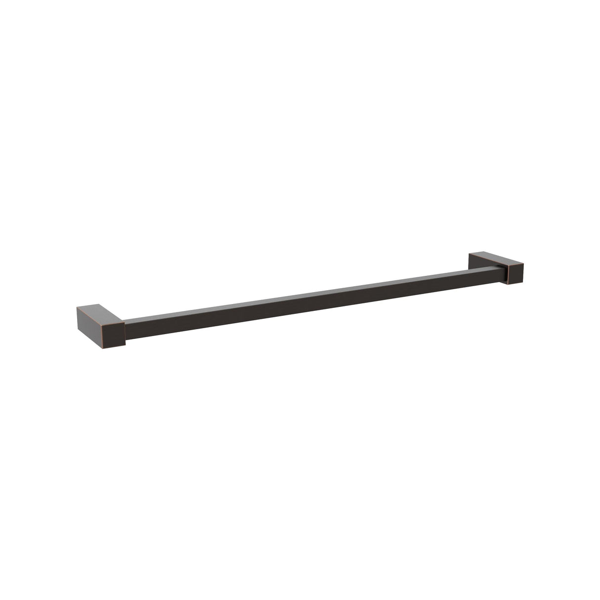 Amerock BH36083ORB Oil Rubbed Bronze Towel Bar 18 in (457 mm) Towel Rack Monument Bathroom Towel Holder Bathroom Hardware Bath Accessories