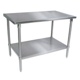 John Boos ST6-2496GSK 96" x 24" Work Table