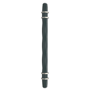 Amerock Cabinet Pull Black Bronze/Satin Nickel 6-5/16 inch (160 mm) Center-to-Center London 1 Pack Drawer Pull Drawer Handle Cabinet Hardware
