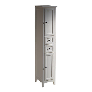 Fresca FST2060AW Fresca Oxford Antique White Tall Bathroom Linen Cabinet
