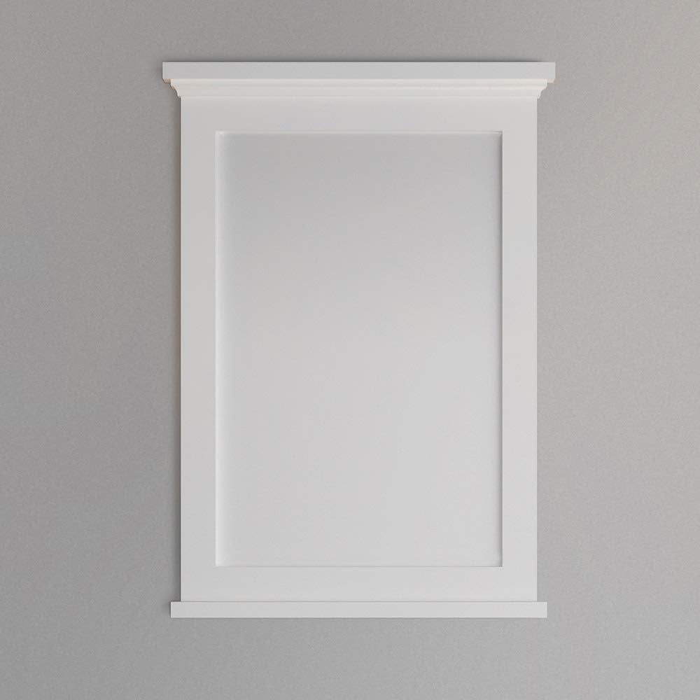 Fresca FMR2427GRV Fresca Windsor 27" Gray Textured Bathroom Mirror