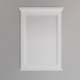 Fresca FMR2427WHM Fresca Windsor 27" Matte White Bathroom Mirror