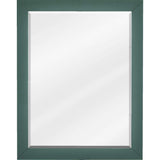 Jeffrey Alexander MIR2CAD-22-GN 22" W x 1" D x 28" H Forest Green Cade mirror