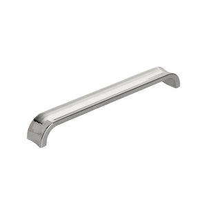 Amerock Cabinet Pull Polished Nickel 7-9/16 inch (192 mm) Center to Center Concentric 1 Pack Drawer Pull Drawer Handle Cabinet Hardware