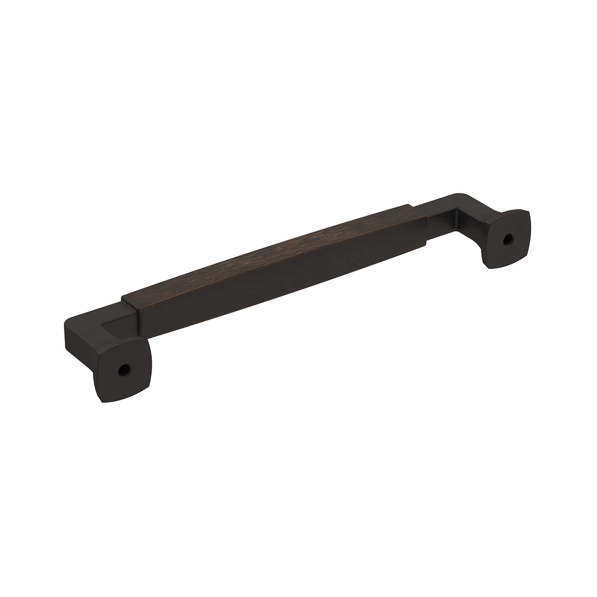 Amerock Cabinet Pull Oil Rubbed Bronze 6-5/16 inch (160 mm) Center-to-Center Stature 1 Pack Drawer Pull Cabinet Handle Cabinet Hardware