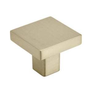 Amerock Cabinet Knob Golden Champagne 1-3/16 inch (30 mm) Length Monument 1 Pack Drawer Knob Cabinet Hardware