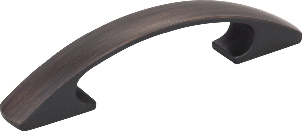 Elements 771-3DBAC 3" Center-to-Center Brushed Oil Rubbed Bronze Arched Strickland Cabinet Pull