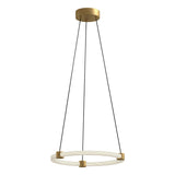 Kuzco PD24716-BG BRUNI 16" PENDANT BRUSHED GOLD 120" WIRE 120V TRIAC/ELV LED 3000K 90CRI 21W