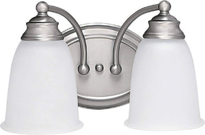 Capital Lighting 1087MN-132 Clarke 2 Light Vanity Matte Nickel