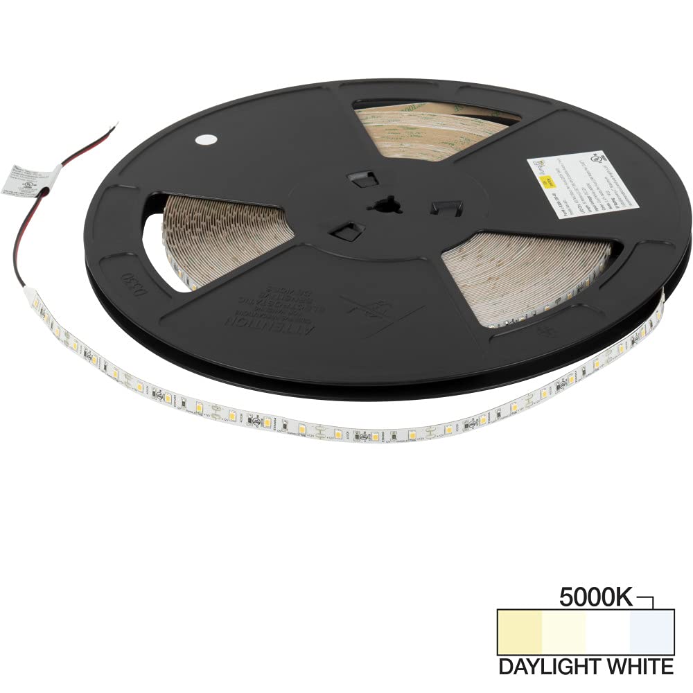 Task Lighting L-R300-100-50 100 ft 120 Lumens Per Foot Radiance LED 12V Tape Light, 5000K Daylight White
