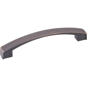 Jeffrey Alexander 549-128DBAC 128 mm Center-to-Center Brushed Oil Rubbed Bronze Square Merrick Cabinet Pull