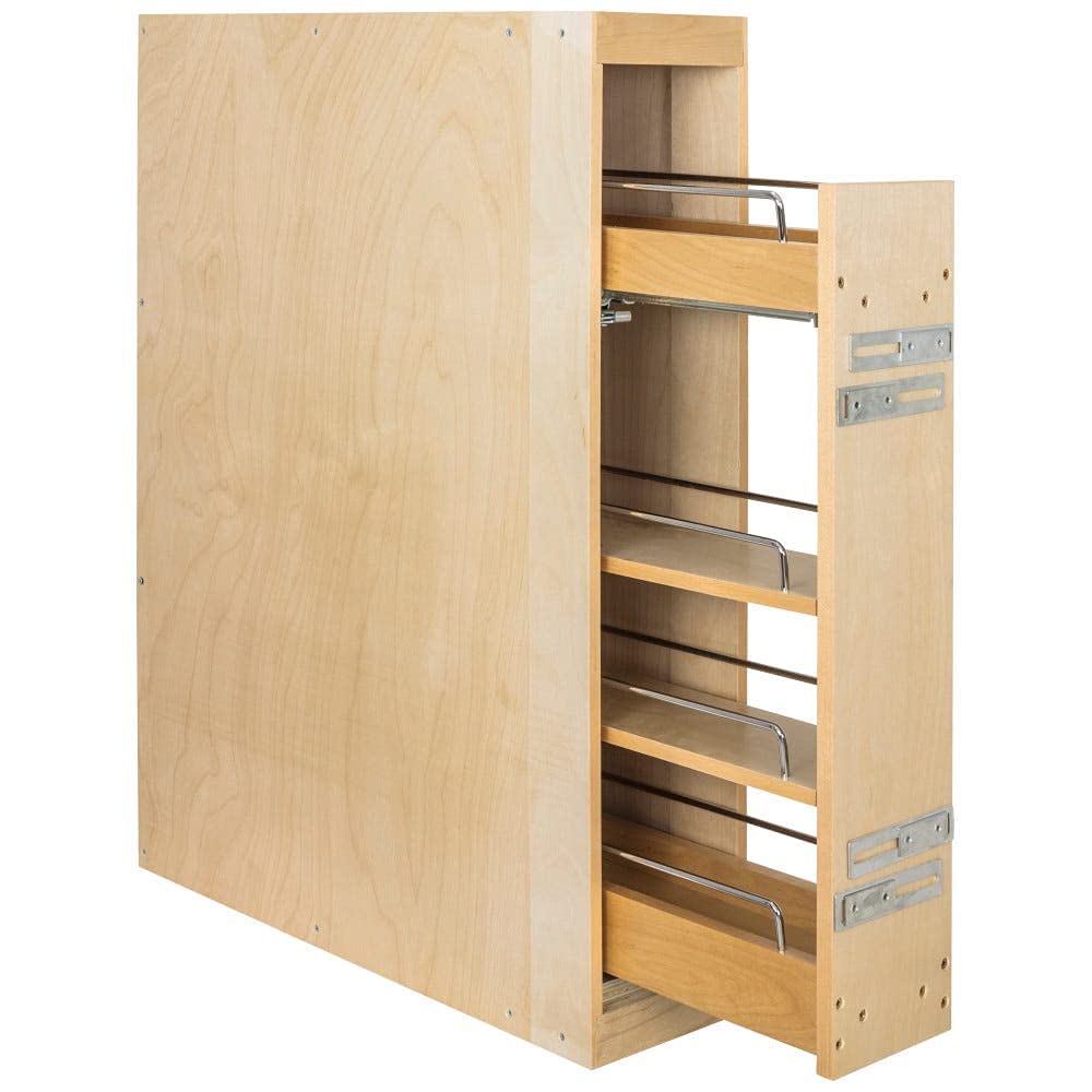 Hardware Resources BFPO2-6SC 6" "No Wiggle" Soft-close Base Filler Pullout