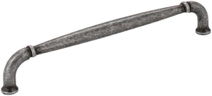 Jeffrey Alexander 737-160SIM 160 mm Center-to-Center Distressed Antique Silver Chesapeake Cabinet Pull