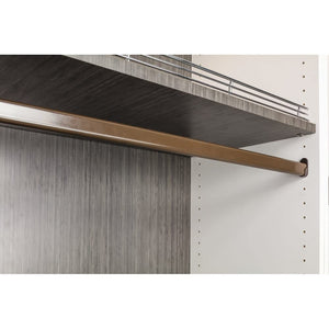 Hardware Resources 15302CH-40 Chrome 8' Oval 1.0 mm Closet Rod