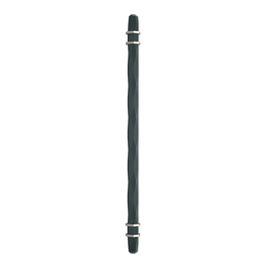 Amerock Cabinet Pull Black Bronze/Satin Nickel 10-1/16 inch (256 mm) Center-to-Center London 1 Pack Drawer Pull Drawer Handle Cabinet Hardware