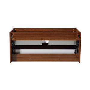 Fresca FCB8011WH Fresca Mezzo 48" White Wall Hung Modern Bathroom Cabinet
