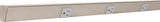 Task Lighting APT60-7G-P-SN 60" APT Series Slim Angle Power Strip, Satin Nickel Finish, Grey Receptacles