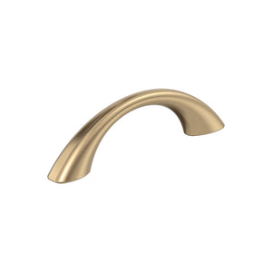 Amerock BP37230CZ Champagne Bronze Cabinet Pull 3 inch (76mm) Center-to-Center Cabinet Hardware Vaile Furniture Hardware Drawer Pull