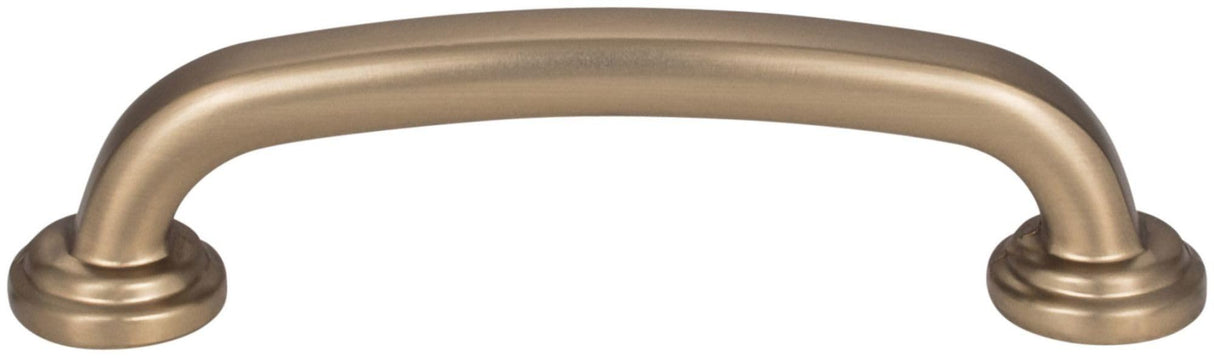 Jeffrey Alexander 527ABM-D 96 mm Center-to-Center Distressed Antique Brass Bremen 1 Cabinet Pull