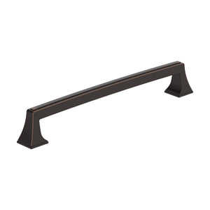 Amerock BP53535ORB Oil Rubbed Bronze Cabinet Pull 8 in (203 mm) Center-to-Center Cabinet Handle Mulholland Drawer Pull Kitchen Cabinet Handle Furniture Hardware
