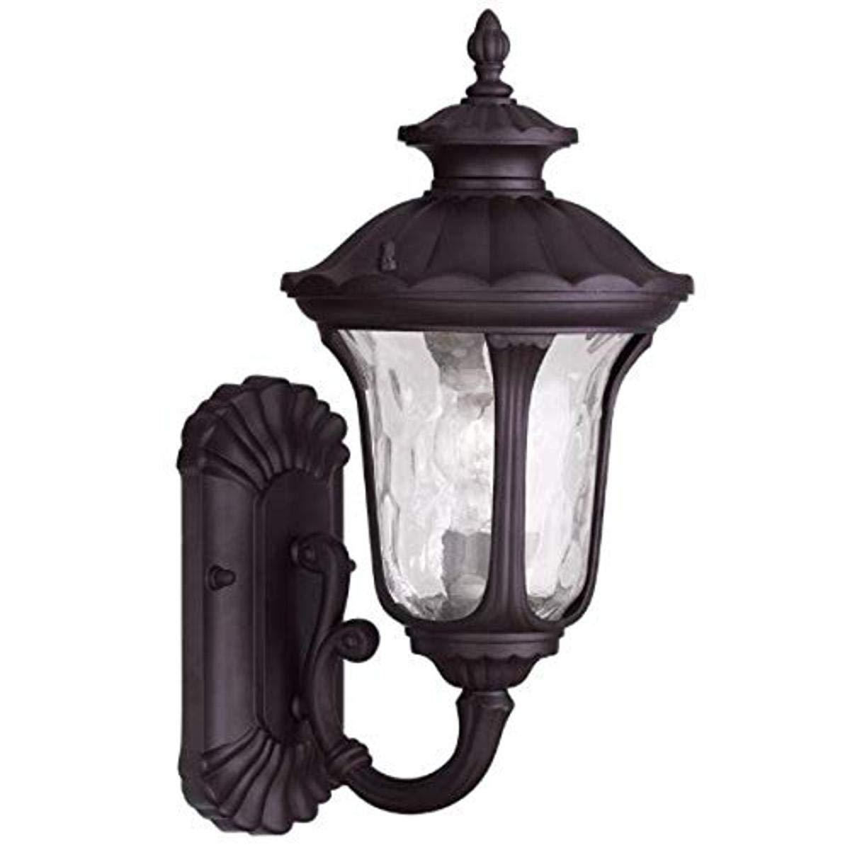 Livex Lighting 7850-07 Oxford 1 Light Outdoor Wall Lantern, Bronze