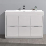 Fresca FCB8448GO-I Fresca Valencia 48" Gray Oak Free Standing Modern Bathroom Vanity