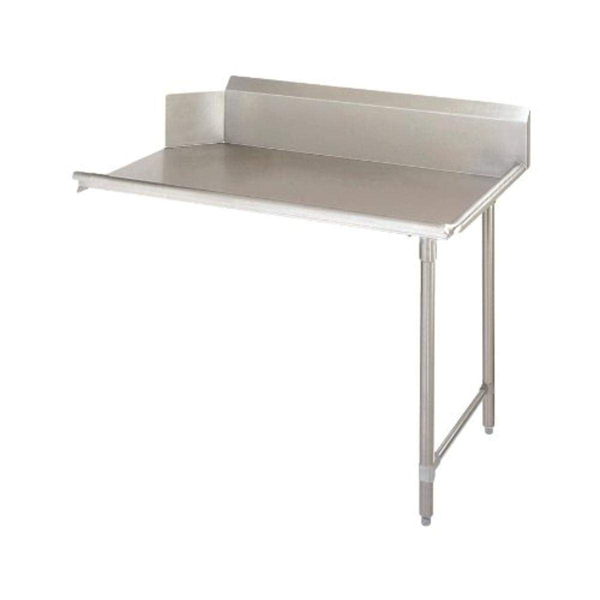 John Boos JDTC-20-36R Stainless Steel Straight Pro-Bowl Clean Dishtable, 36" Length x 30" Width, Right Hand Side