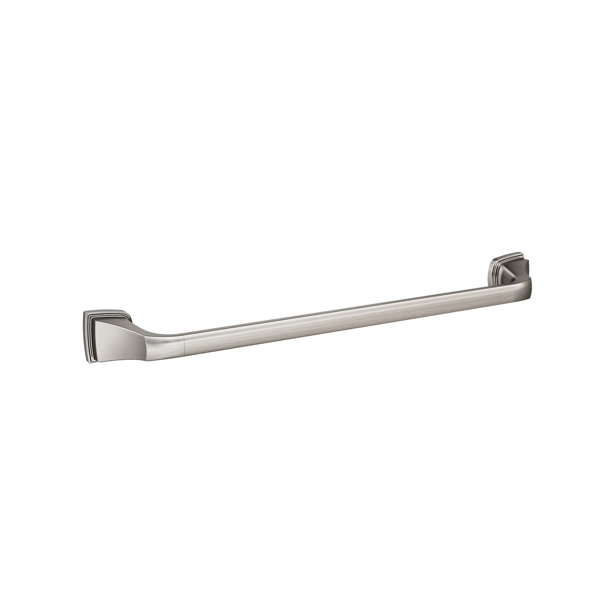 Amerock BH36033G10 Brushed Nickel Towel Bar 18 in (457 mm) Towel Rack Revitalize Bathroom Towel Holder Bathroom Hardware Bath Accessories