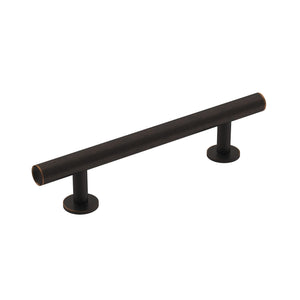 Amerock Cabinet Pull Oil Rubbed Bronze 3-3/4 inch (96 mm) Center-to-Center Radius 1 Pack Drawer Pull Cabinet Handle Cabinet Hardware